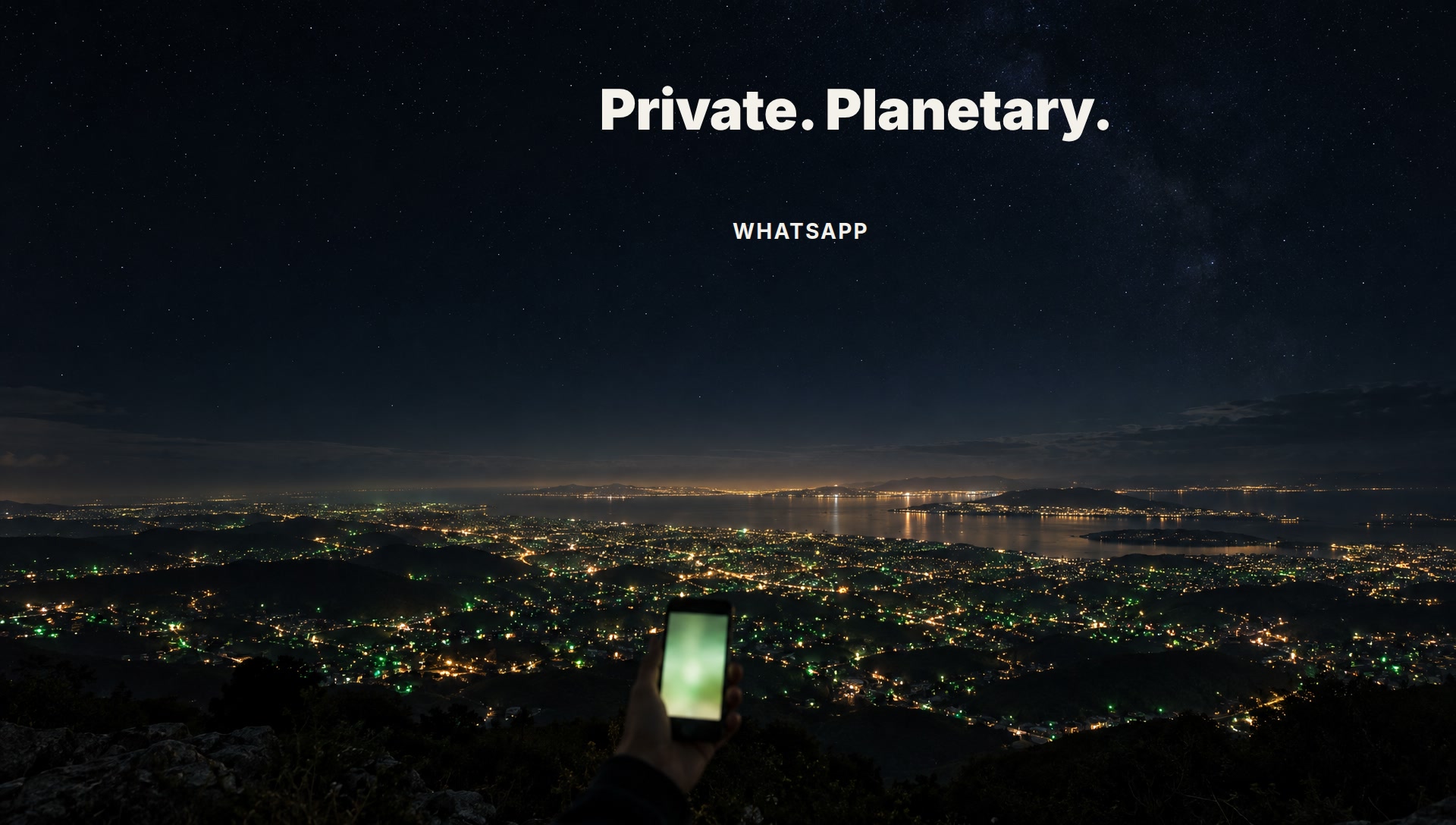 Private. Planetary.